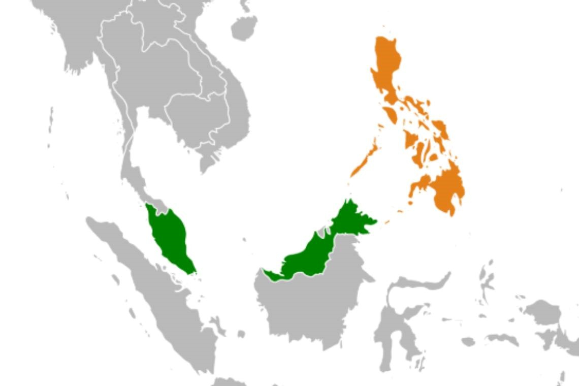 Malaysia and the Philippines are involved in maritime disputes
