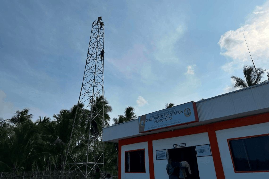 New Coast Guard radar station in Pangutaran 